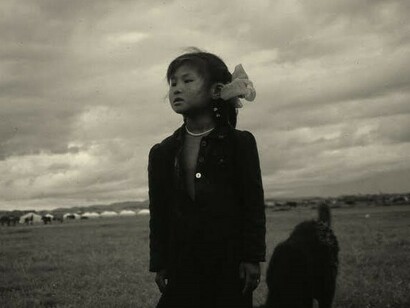 Gente  nomade mongola