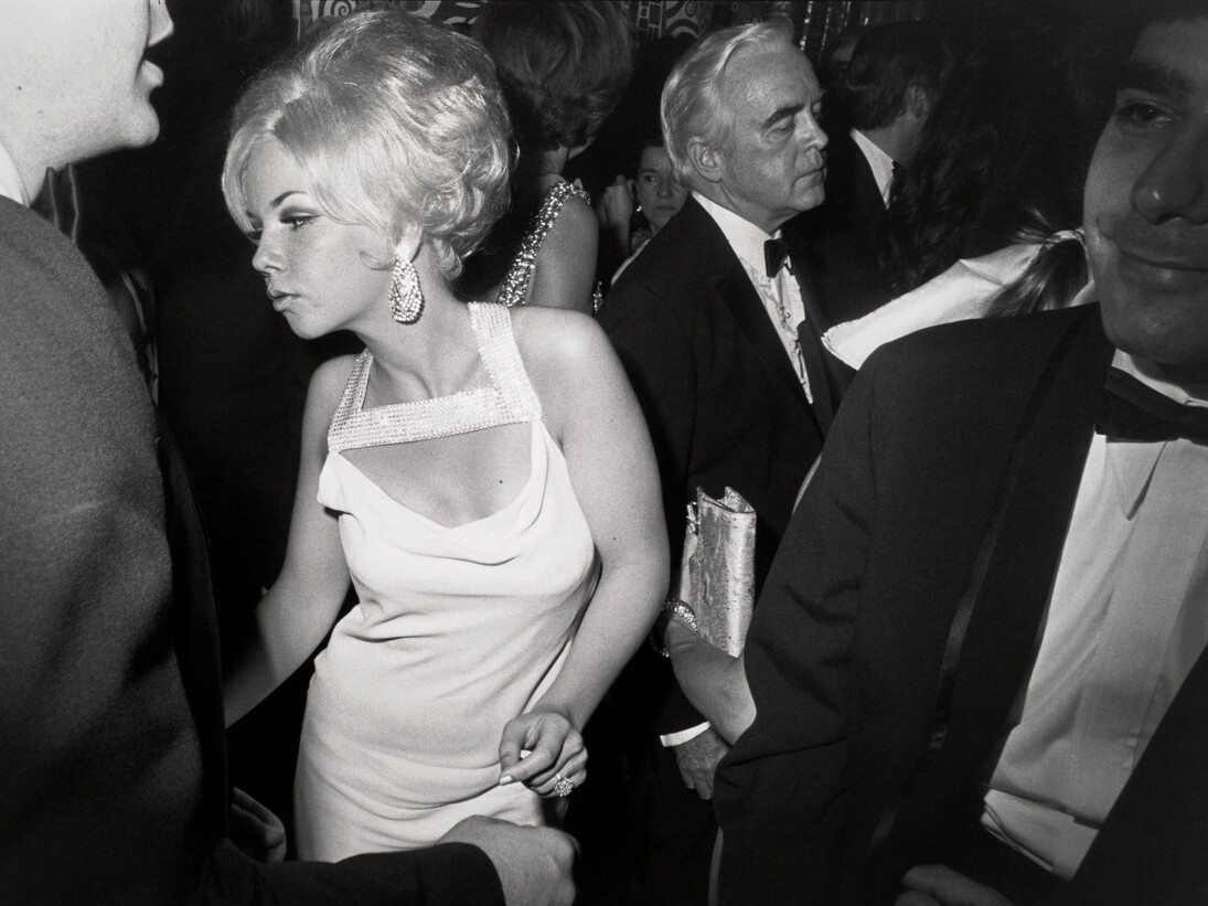Garry Winogrand (American, 1928–1984) Centennial Ball, Metropolitan Museum of Art, New York 1969 Gelatin silver print, San Francisco Museum of Modern Art, Gift of Dr. L.F. Peede, Jr. © The Estate of Garry Winogrand, courtesy Fraenkel Gallery, San Francisco