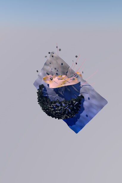 AEROBANQUETS RMX, computer rendering of Arancino