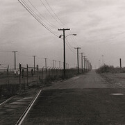 Peter Hujar, Road and power line (detail). Courtesy of the Morgan Library & Museum