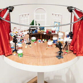 An idea of god, or a toothbrush. Courtesy of Postmasters Gallery
