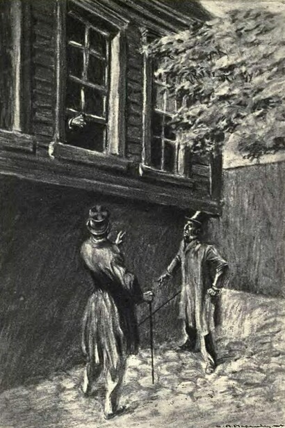 Charles Raymond Macauley, illustration for the 1904 edition of The Strange Case of Dr. Jekyll and Mr. Hyde by Robert Louis Stevenson, published by Scott-Thaw, New York