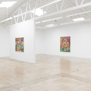 Kate Pincus-Whitney, To live and to dine in LA/You taste like home, exhibition view. Courtesy of Anat Egbi