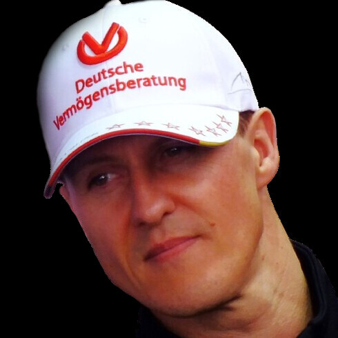 O piloto de Fórmula 1, Michael Schumacher, presente no Grand Prix da China em 2012