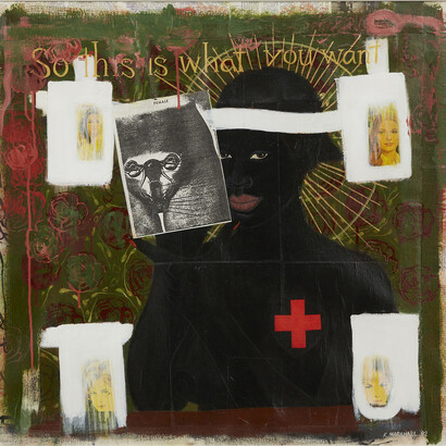 Kerry James Marshall, So This Is What You Want? (¿Así que esto es lo que quieres?), 1992