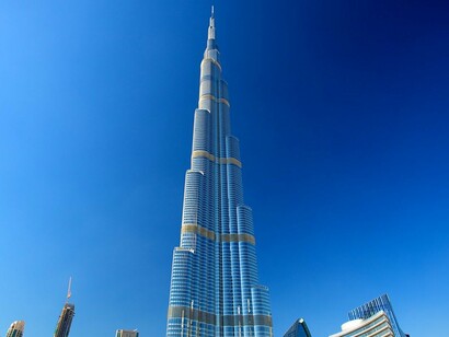 Burj Khalifa,the tallest building in the world