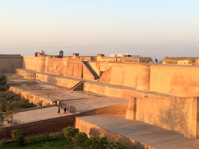 Razia Sultana Fort Wall
