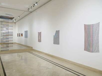 Bonolo Kavula, Kopano ya moya (Sacred gathering), exhibition view. Courtesy of Richard Saltoun Gallery