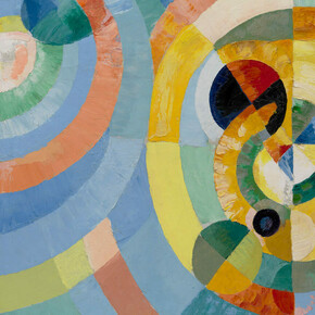 Robert Delaunay, Circular forms. Courtesy of Guggenheim Museum