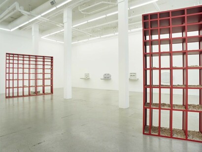 Grundstück, Exhibition view. Courtesy of Jessica Silverman Gallery
