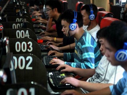 Cybercafé na China