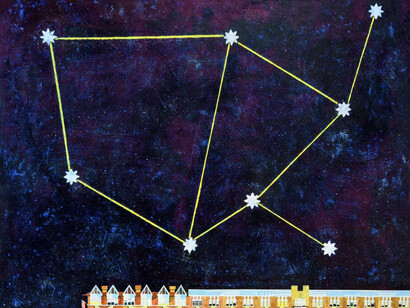 Mark Thomas Gibson, We are a constellation (detail), 2024. Courtesy of Tang Museum