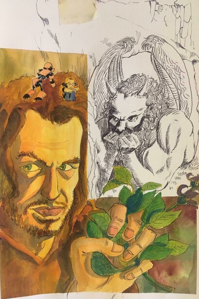 Niccolò Pizzorno, Ziu Liberu Cerca Tesori e la Salvia Salvifica, Fiaba tratta da Mammoy - di Catorchio, Cletus e altre avventure di Patrizia Boi