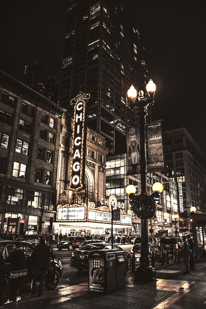 O Balaban and Katz Chicago Theatre, no estado de Illinois, foi adicionado ao Registro Nacional de Lugares Históricos em 6 de junho de 1979 