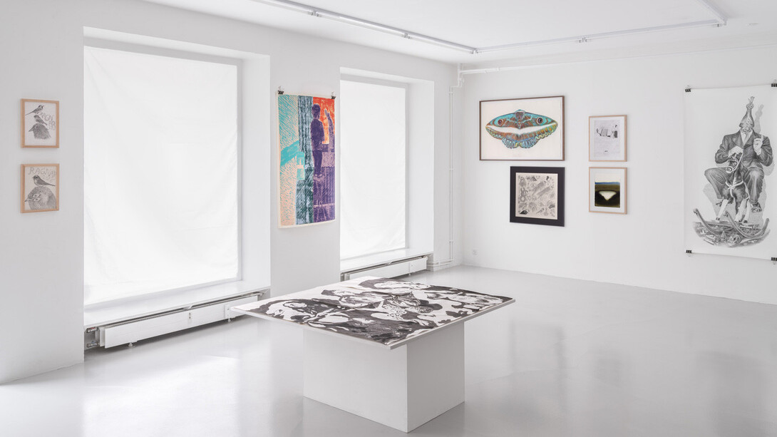 Various artists, Get your paper here!, exhibition view. Courtey of Formation Gallery