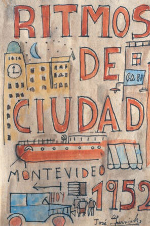 Los Maestros se visitan. Courtesy of Museo Torres García