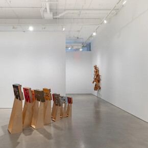 Marco A. Castillo, From the circle to the star, exhibition view. Courtesy of ​​Nara Roesler Gallery