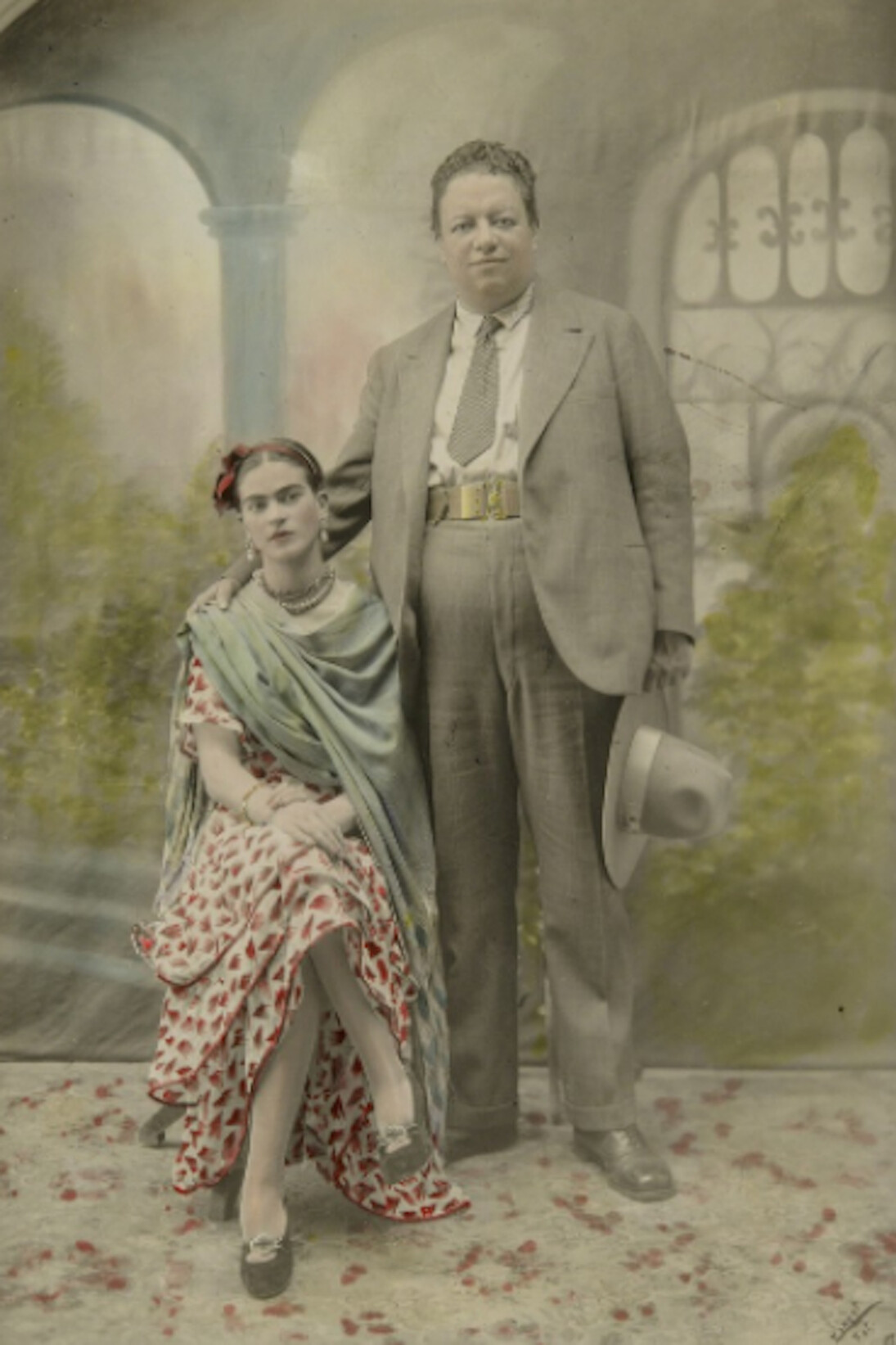 Victor Reyes, Wedding portrait of Frida Kahlo and Diego Rivera, 1929. Courtesy of Museum of Fine Arts, Boston
