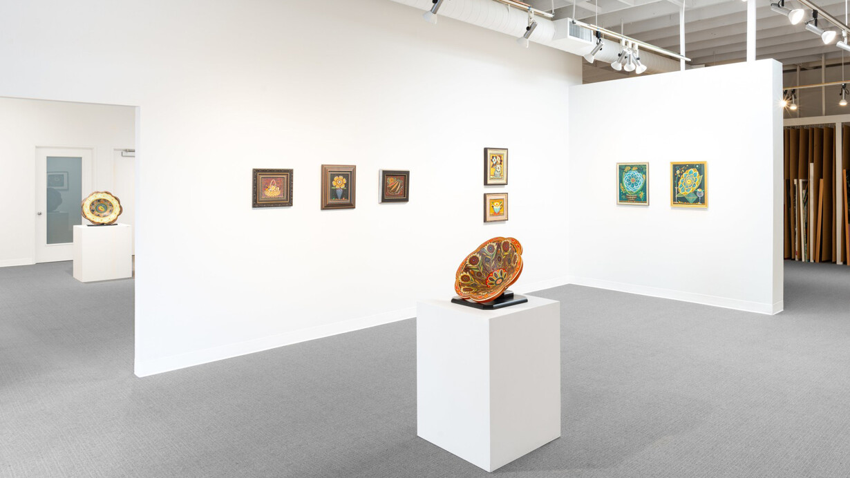 René Rickabaugh, recent work, exhibition view. Courtesy of Russo Lee Gallery