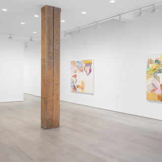 Pia Fries, Pontes and arbores, exhibition view. Courtesy of Miles McEnery Gallery