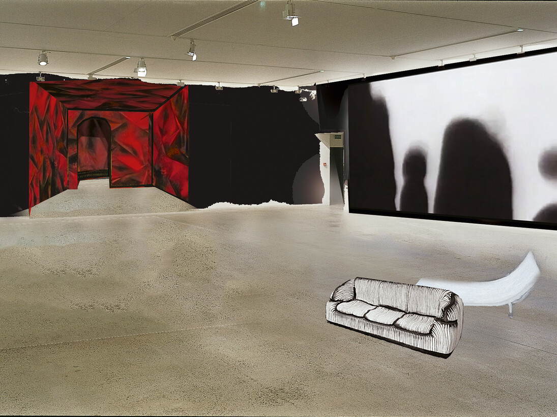 Guillermo Kuitca, Preparotory study for the exhibition The Inhabitants, October 25, 2014 - February 22, 2015, Fondation Cartier pour l’art contemporain, Paris, © Guillermo Kuitca