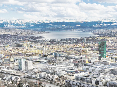 Zurich, view of the city