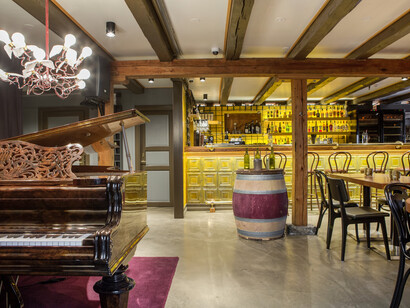 The Food Cellar has the most aged stone floor in Reykjavik