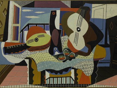 Pablo Picasso, Mandoline and guitar, 1924