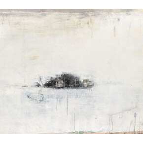 Yan Shanchun (b. 1957), West Lake #26, 2006, Acrylic on canvas, mixed media, 39 1/2 x 59 in (100 x 150 cm)