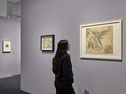 Werner Tübke, Metamorphoses, exhibition view. Courtesy of Städel Museum