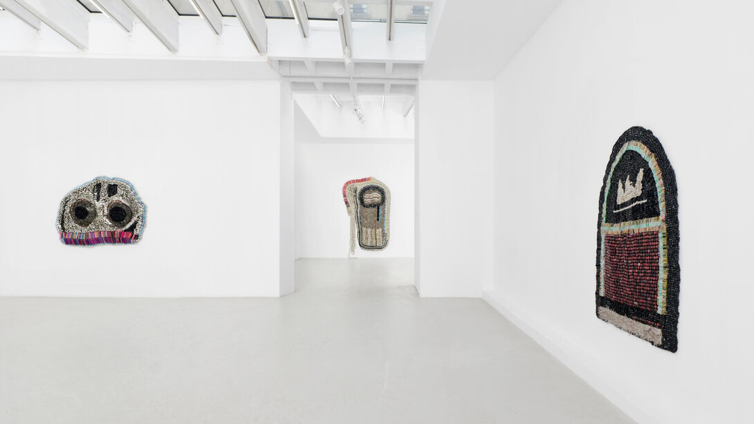 Moffat Takadiwa, The crown! Exhibition view. Courtesy of Semiose Gallery