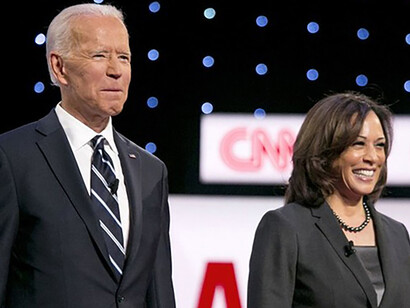 Joseph R. Biden Jr and Kamala Harris