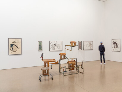 Kemang Wa Lehulere, Exhibition view. Courtesy of Maxxi