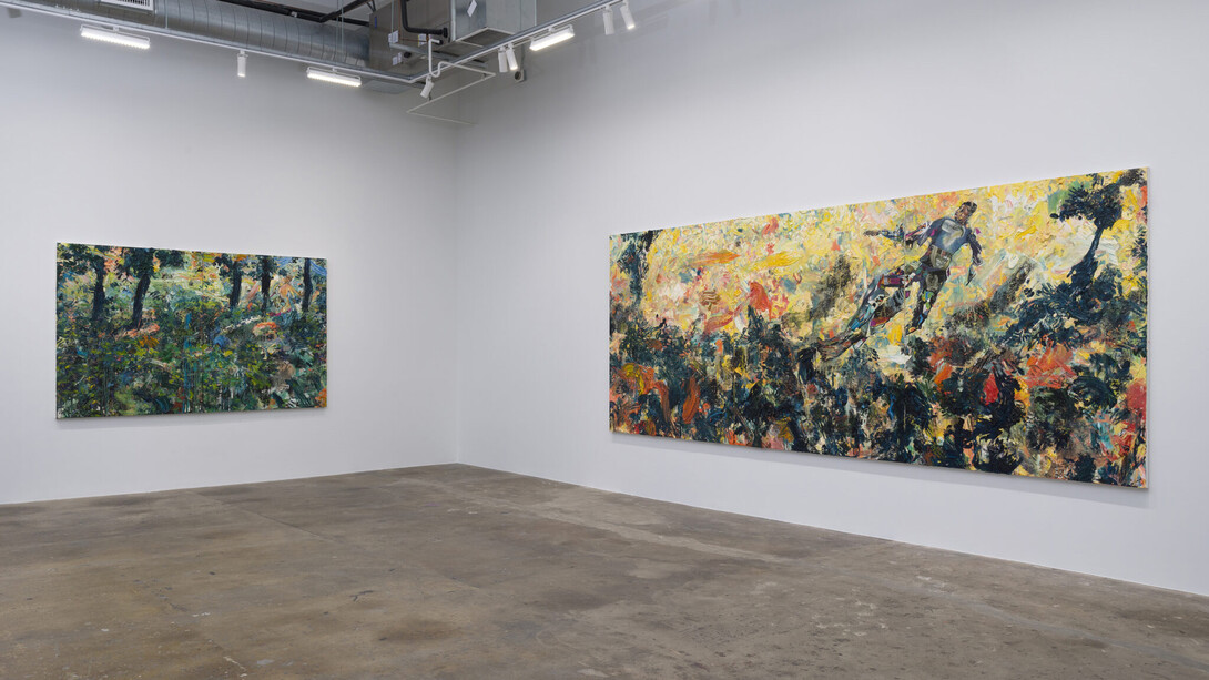 Mario Joyce, Spirit, spirit, exhibition view. Courtesy of Vielmetter Gallery
