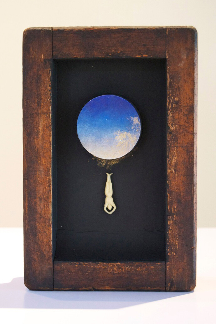 George-Ann Gowan, 023, 2014, Mixed media, 9.5 x 6 x 3 inches