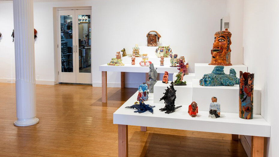 Various artists, Main characters, exhibition view. Courtesy of Creativity Explored