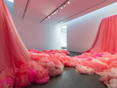 Ana María Hernando, Seguir cantando (Keep singing), exhibition view. Courtesy of MCA Denver 