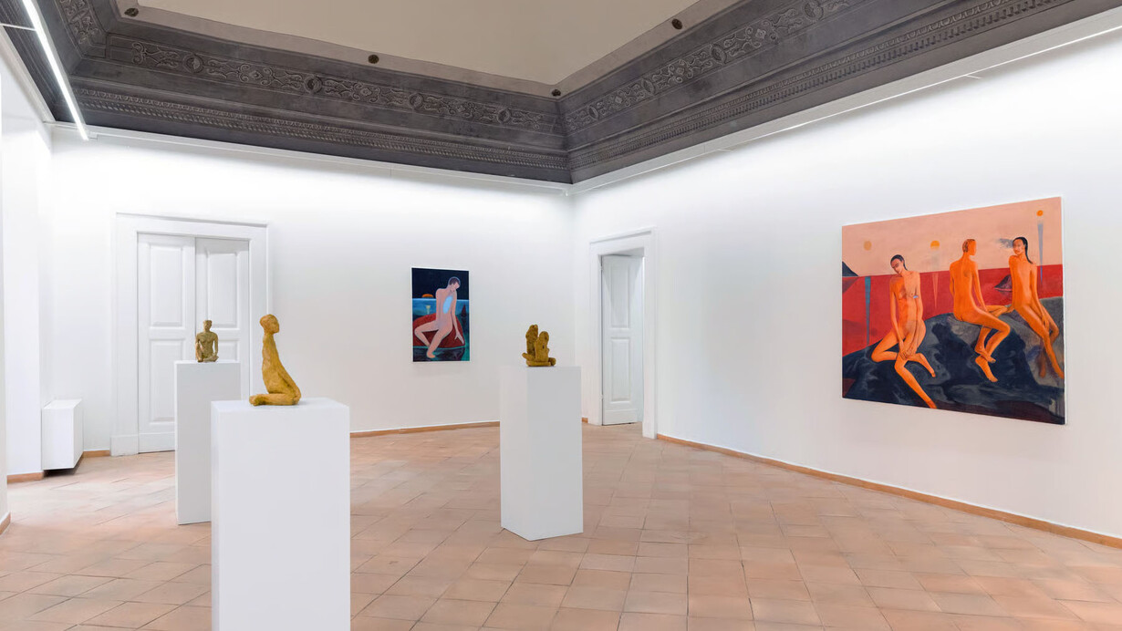 Francesca Banchelli, Abyss. When two shadows overlay do they get darker, exhibition view. Courtesy of Vistamare