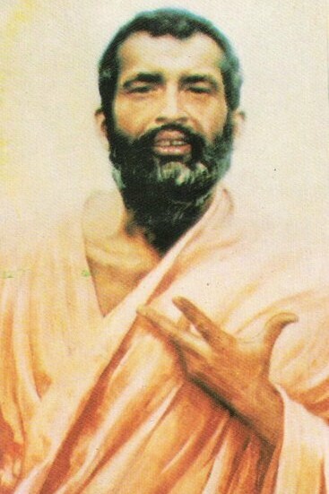 Dipinto di Ramakrishna (1836-1886) di Franz Dvorak