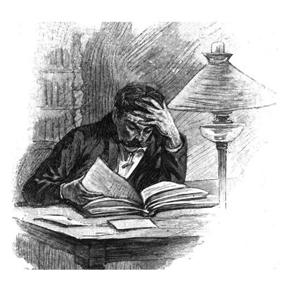 Georges Lemoine, illustrazioni per Le Horla (1910). Ma che cos'ho dunque?