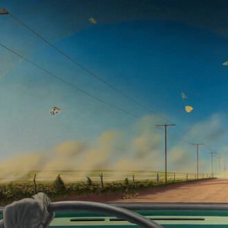 Karl Hartman, Dust (detail), 2012. Courtesy of Garvey|Simon