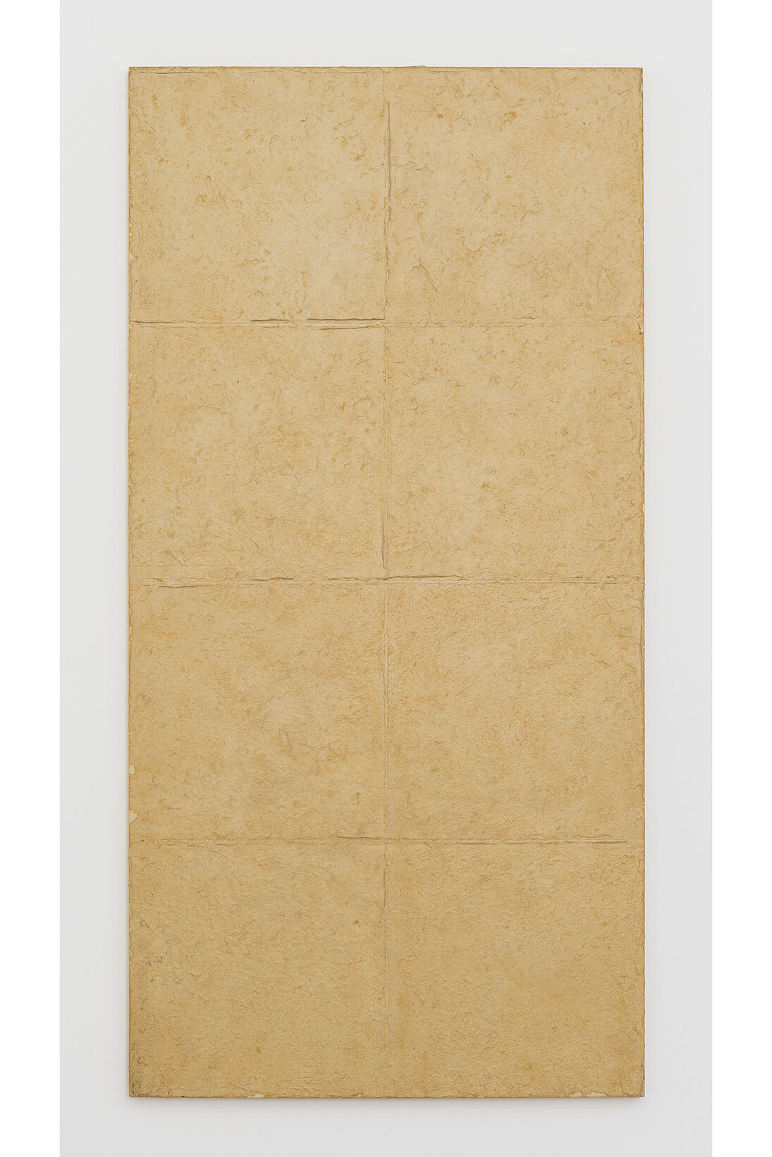 Chung Chang-Sup, "Meditation 94502”, 1994, Tak fiber on canvas, 244 x 122 cm / 96 1/16 x 48 1/32 inches, Courtesy Galerie Perrotin