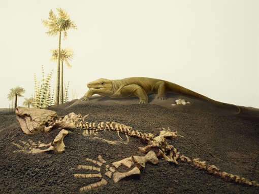 Palaeontology, exhibition view. Courtesy of National Museum Bloemfontein