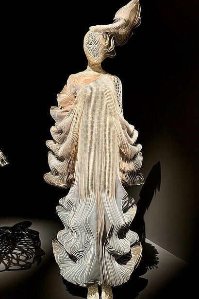 Brisbane’s Gallery of Modern Art, Australia, hosts "Iris Van Herpen: Sculpting the Senses," a 2024 QAGOMA exhibition celebrating her innovative fashion