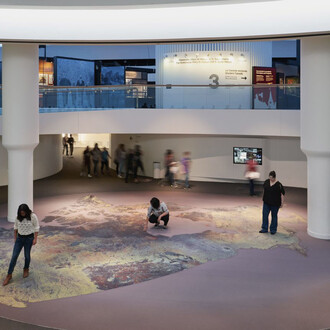 The Canadian history hall, exhibition view. Courtesy of Canadian Museum of Histor