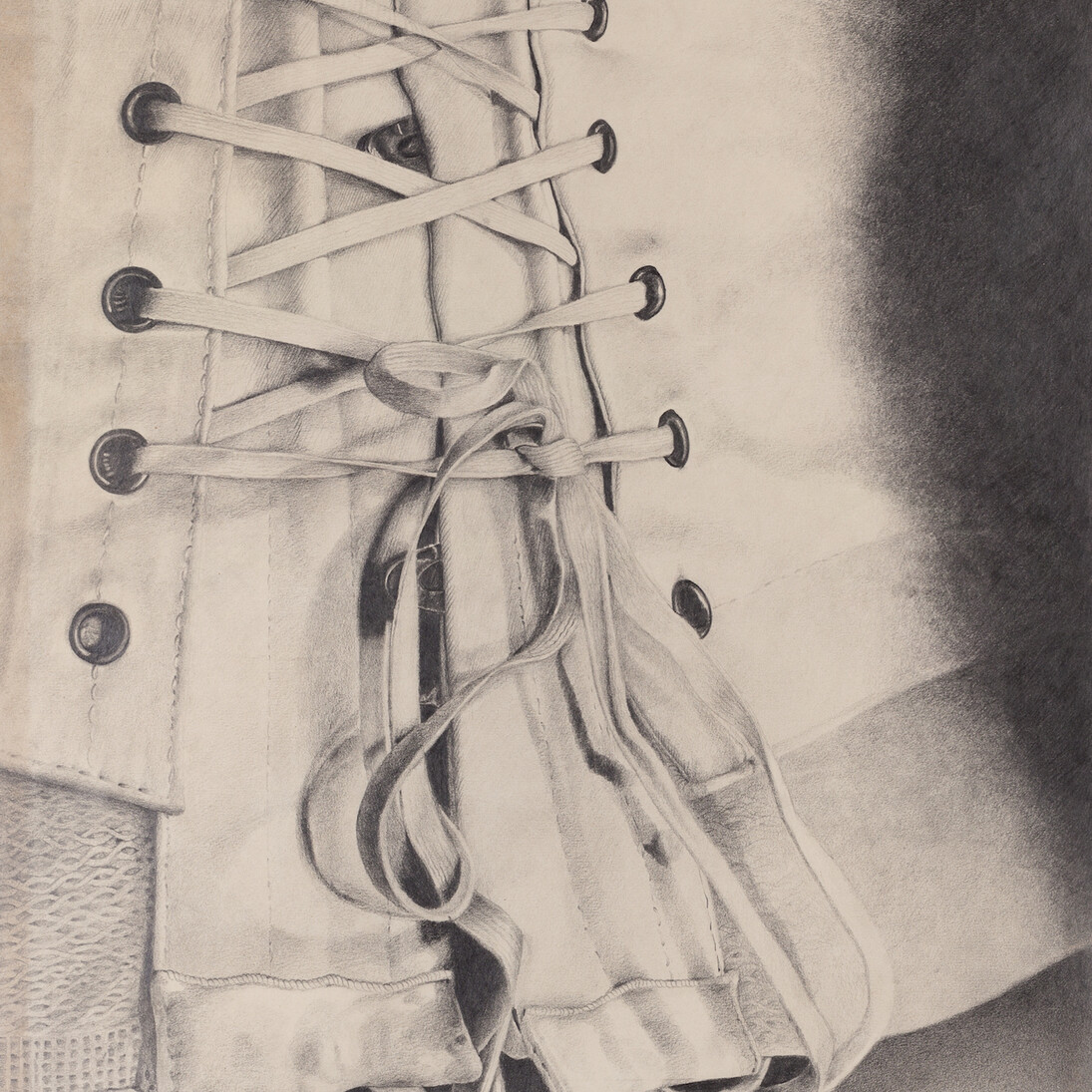 Mariana Varela, Sin título, 1975, Lápiz sobre papel, 73,5 x 50,5 cm. Colección María Consuelo Londoño. Courtesy of The National Museum of Colombia