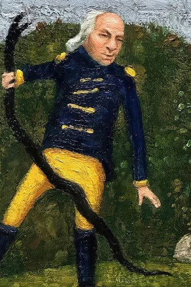 Seth Michael Forman, Patriot (detail), 2016-25. Courtesy of Frosch&Co
