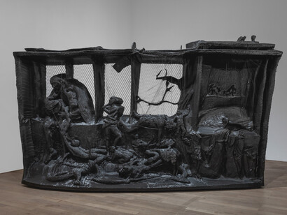 Eva L’Hoest, The mindful hand, exhibition view. Courtesy of Casino Luxembourg