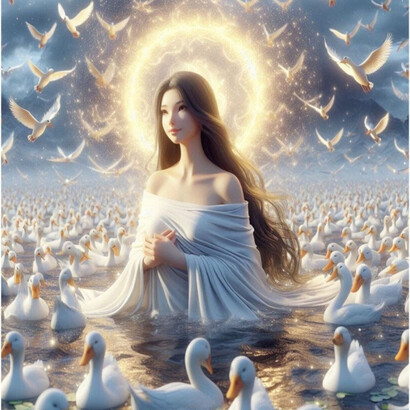 Nganu Leima (o Nganureima) Princesa Noble Celestial - Hija del Padre Celestial (Padre Cielo)