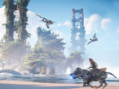 Horizon Forbidden West es un videojuego de rol de acción, aventura y mundo abierto desarrollado por Guerrilla Games y distribuido por Sony Interactive Entertainment